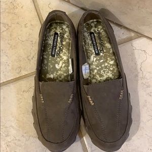 Faded glory size 8.5 mules with memory foam